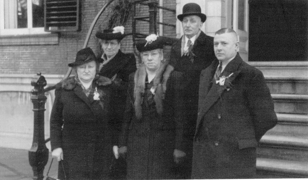 Coen Hamers en Saar van Deijck in 1935